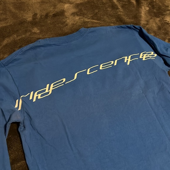 brockhampton iridescence long sleeve royal blue couch t-shirt men’s medium - Picture 5 of 6